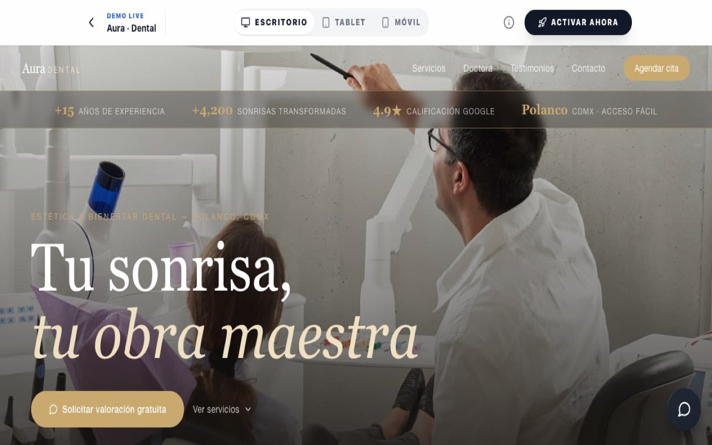 Preview de Aura · Dental