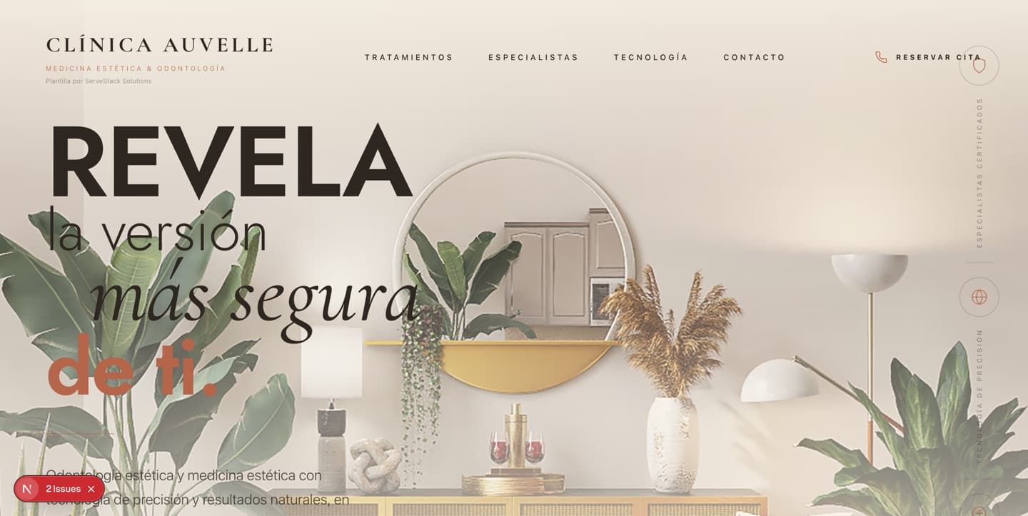 Preview de Clínica Auvelle - Estética & Odontología